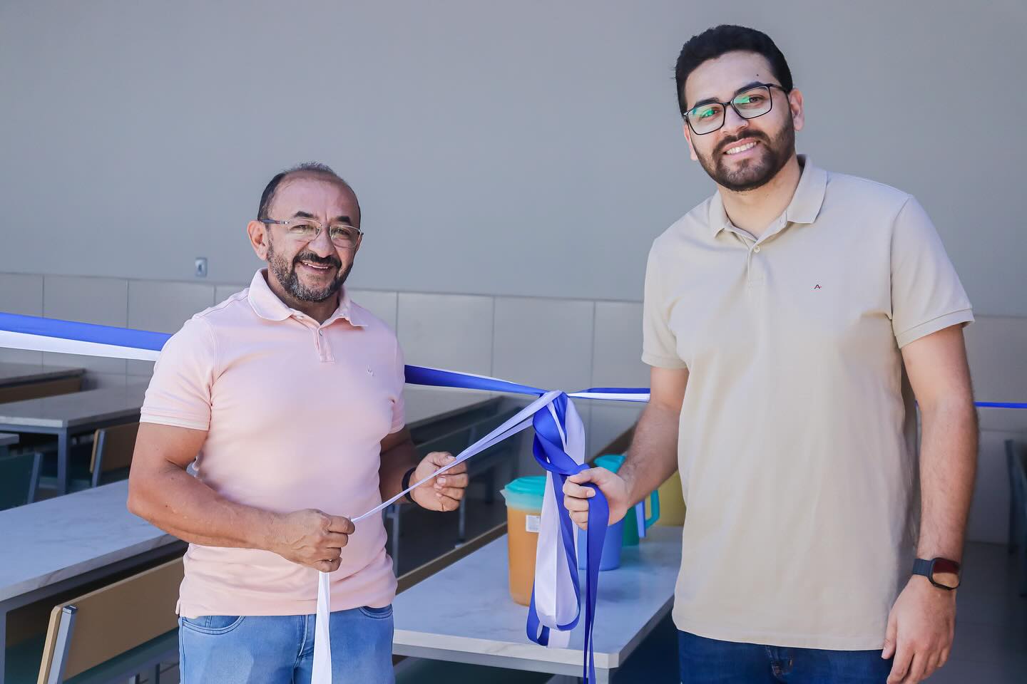 Creche Tia Heloina recebe novo refeitório e banheiros Creche Tia Heloina recebe novo refeitório e banheiros